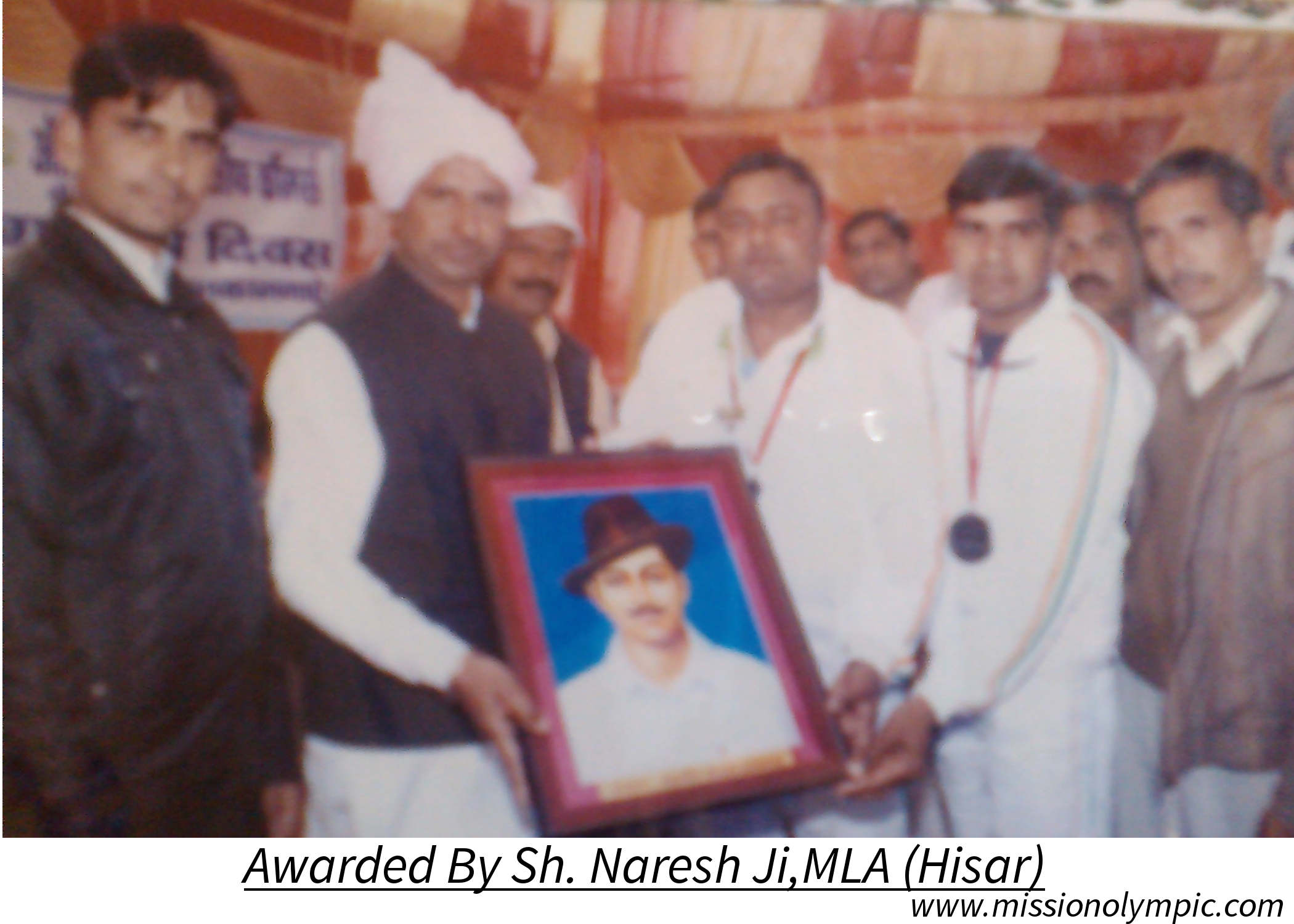 Awards by MLA to Mission Olympic